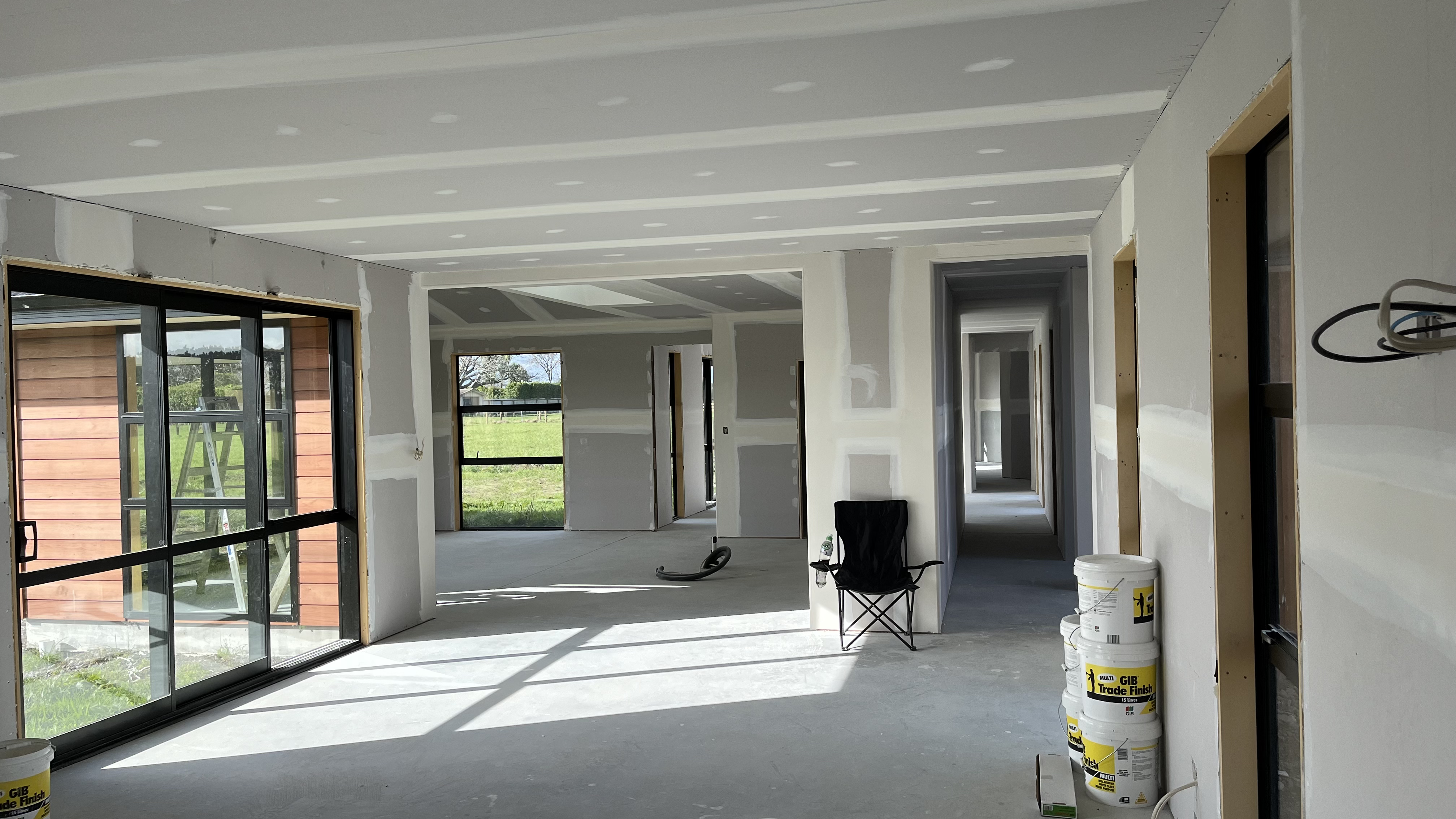 Commercial office partition walls